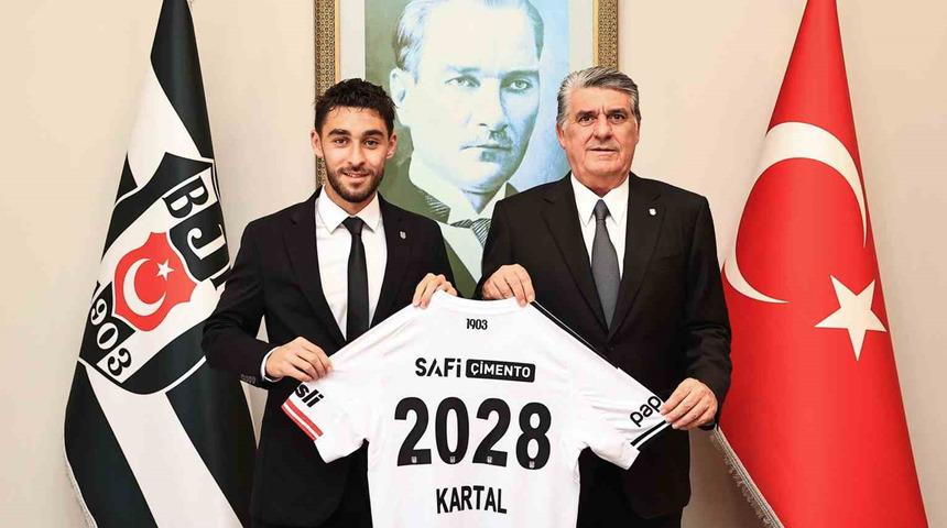Beşiktaş, Kartal Kayra Yılmaz’ın sözleşmesini uzattı