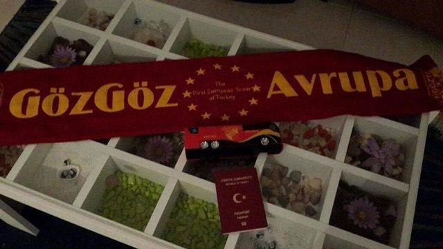 Göztepeli taraftarlardan 6640 kilometrelik deplasman 1