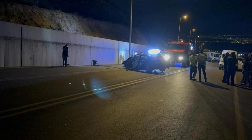 Kayseri’de iki araç kafa kafaya çarpıştı: 1 ölü, 3 yaralı