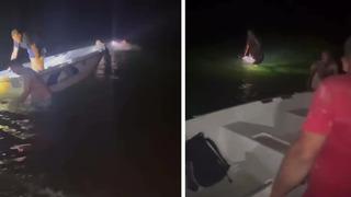 Batan balıkçı teknesindeki 3 kişiyi trafik polisi kurtardı 