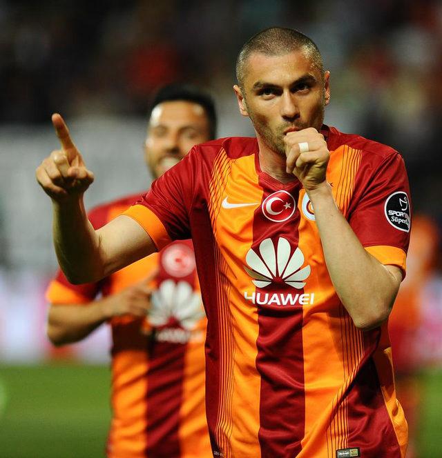 Akhisar Belediyespor - Galatasaray maçından kareler