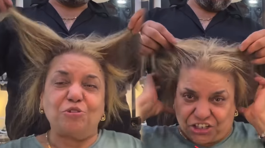 Kibariye kuaföre gitti, 10 kişi uğraştı! Değişen saçları görenleri şaşırttı