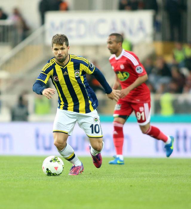 Sivasspor - Fenerbahçe maçından kareler