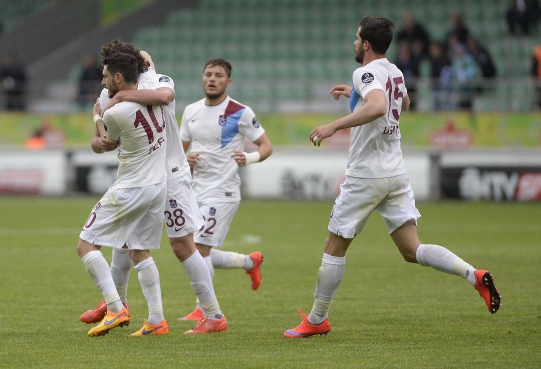 &Ccedil;aykur Rizespor - Trabzonspor ma&ccedil;ından kareler