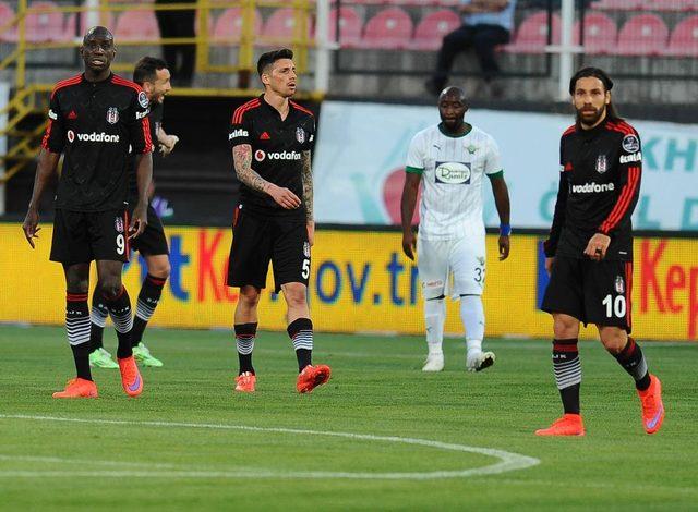 Akhisar Belediyespor - Beşiktaş maçından kareler