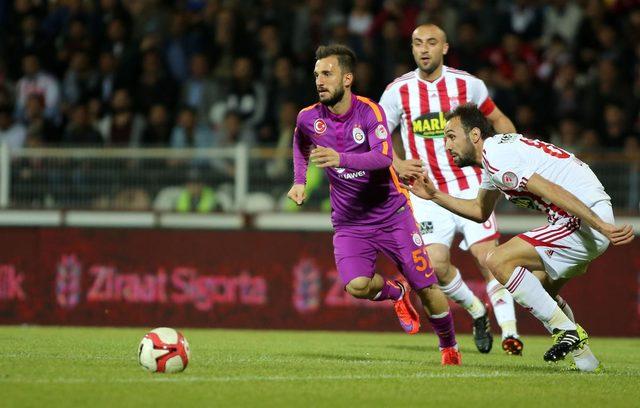 Sivasspor - Galatasaray maçından kareler