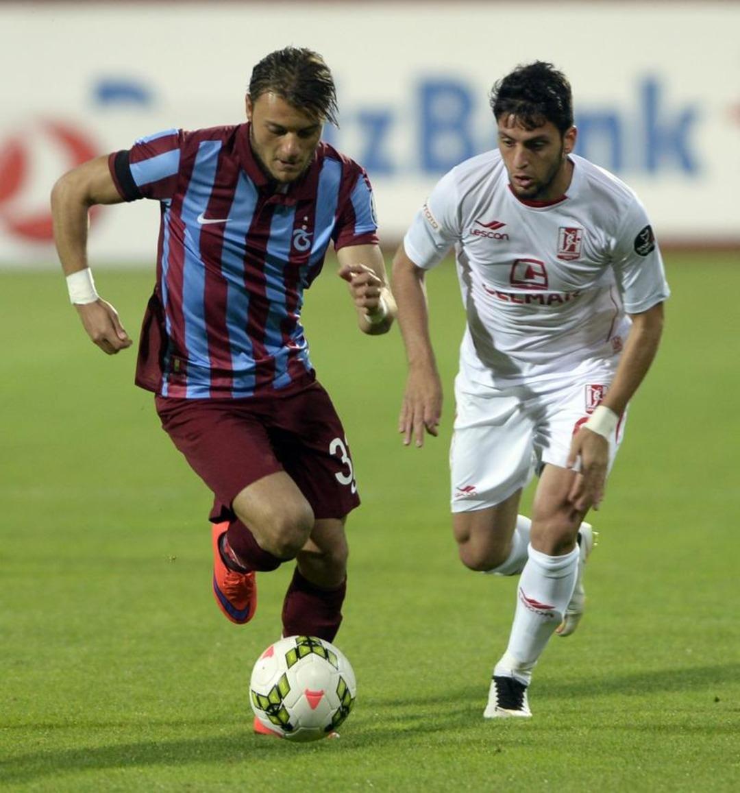 Trabzonspor - Balıkesirspor ma&ccedil;ından kareler