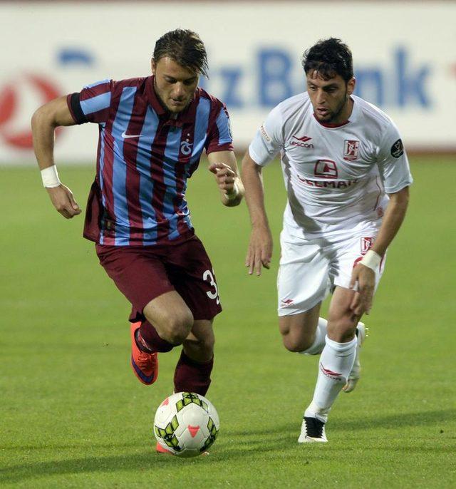 Trabzonspor - Balıkesirspor maçından kareler