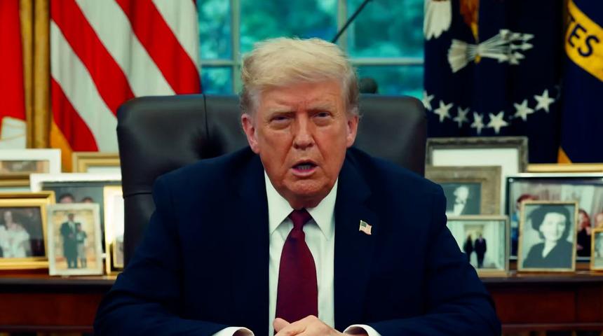 Dünyanın konuştuğu olay: Beyaz Saray'ın yayınladığı Donald Trump videosu yeni bir tartışmanın fitilini ateşledi! “Vücudu ve elleri...”