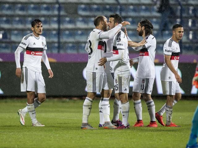 Beşiktaş - Gençlerbirliği maçından kareler