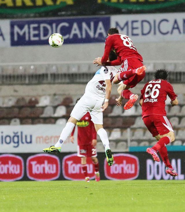 Medicana Sivasspor - Trabzonspor maçından kareler