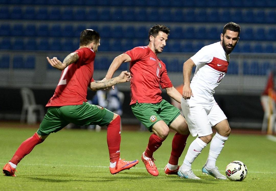 T&uuml;rkiye - Bulgaristan ma&ccedil;ından kareler