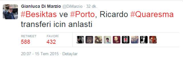 Beşiktaş Quaresma bombasını patlatıyor 1