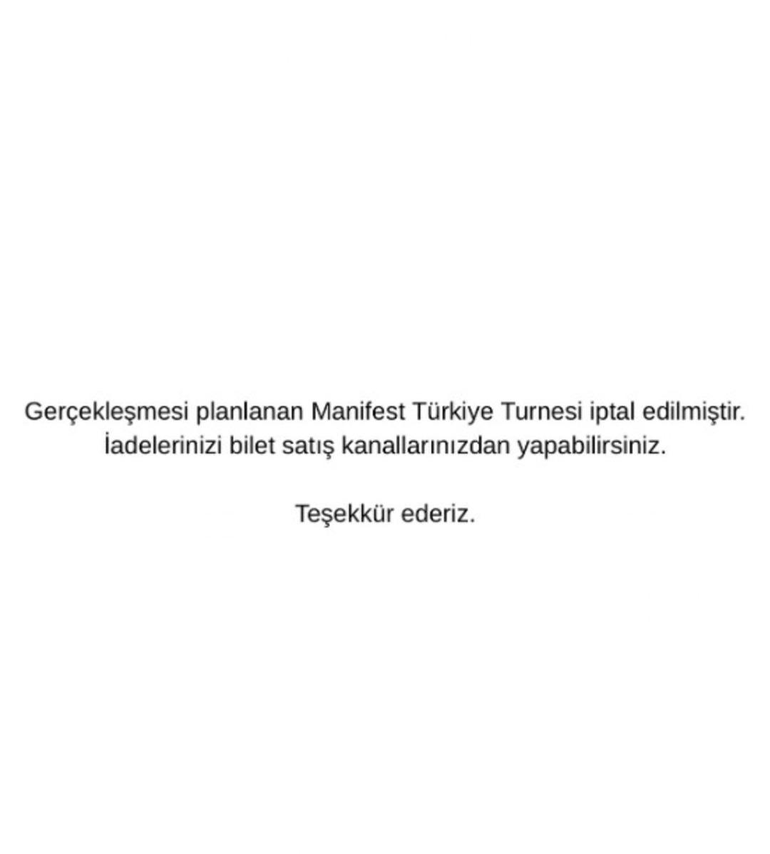 manifest açıklama