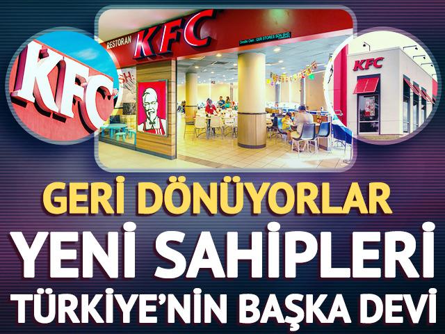 Dünya devi KFC Türkiye'ye geri dönüyor! Yeni sahipleri de Türkiye'nin başka devi