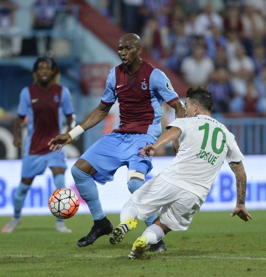 Trabzonspor - Bursaspor ma&ccedil;ından kareler 2015-2016