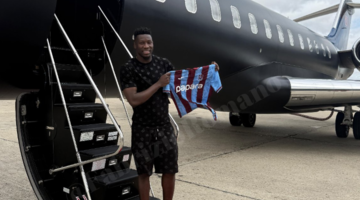 Onana, Trabzonspor için yola çıktı! İşte uçaktan ilk kare...