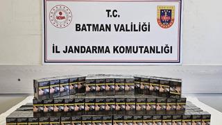 Batman'da 2 bin 399 paket kaçak sigara ele geçirildi