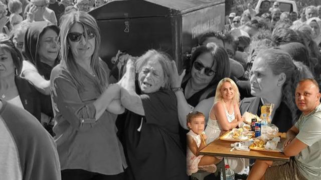 Kayınpederi tarafından 5 yaşındaki kızının gözü önünde katledilen Başak Gürkan Arslan'ın tabutunu kadınlar taşıdı! O vahşet görüntülerini aklından kimse sökemeyecek