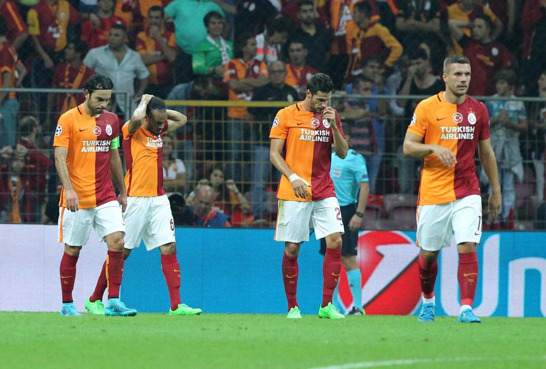 Galatasaray - Atletico Madrid ma&ccedil;ından kareler