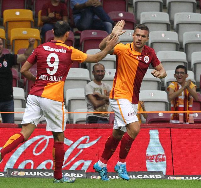 Galatasaray - Gaziantepspor maçından kareler(1)