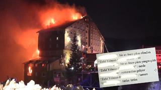 Telefon incelemesi ortaya çıktı! 78 kişinin öldüğü yangında otel müdürü, önce otel yetkililerini aramış: Bir an önce çıkın, yangın çıktı