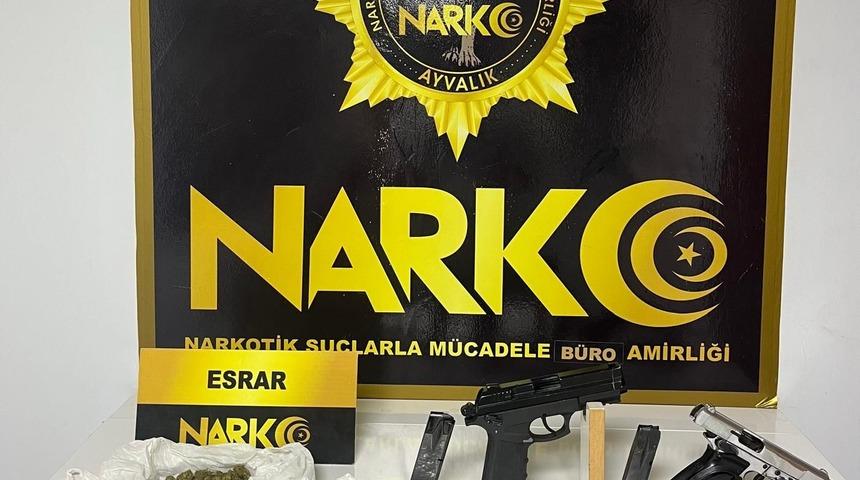 Balıkesir'de uyuşturucu operasyonunda 2 şüpheli yakalandı