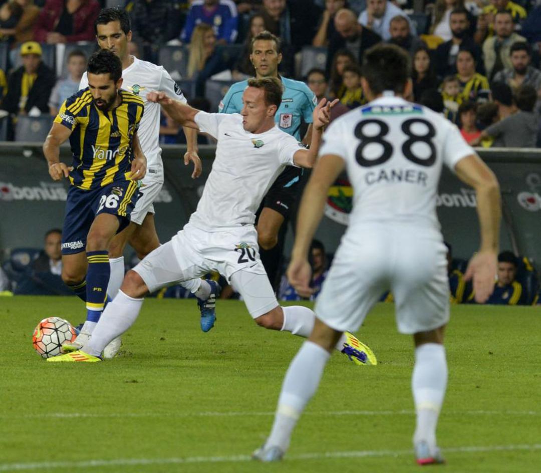 Fenerbah&ccedil;e - Akhisar Belediyespor ma&ccedil;ından kareler 2015-2016