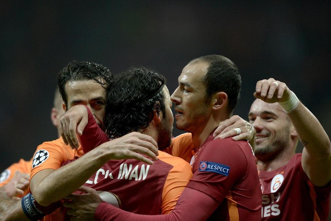 Galatasaray - Benfica ma&ccedil;ından kareler