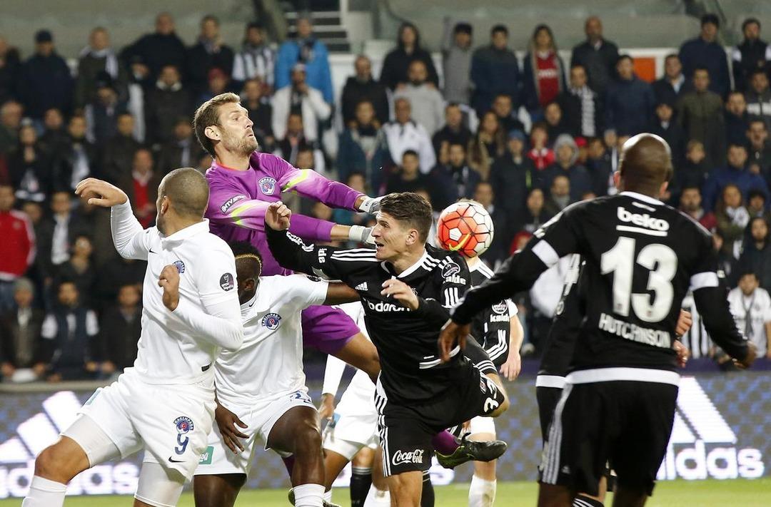 Beşiktaş - Kasımpaşa ma&ccedil;ından kareler 2015-2016