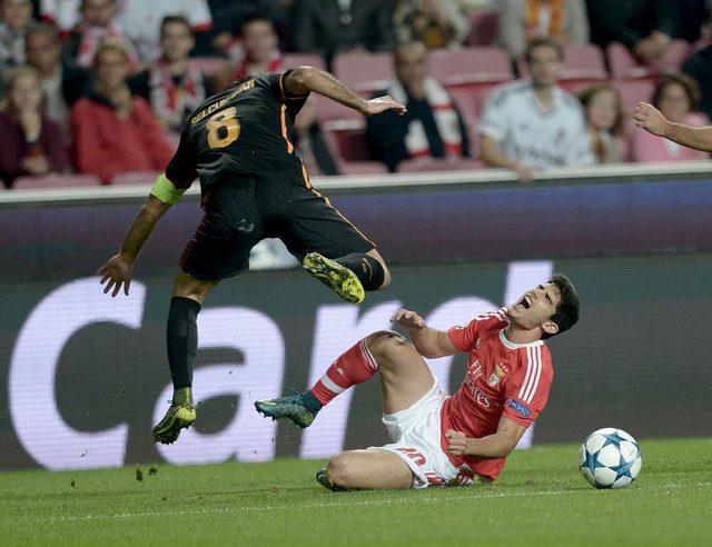 Benfica - Galatasaray maçından kareler