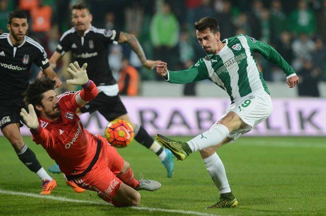 Bursaspor - Beşiktaş maçından kareler 2015-2016