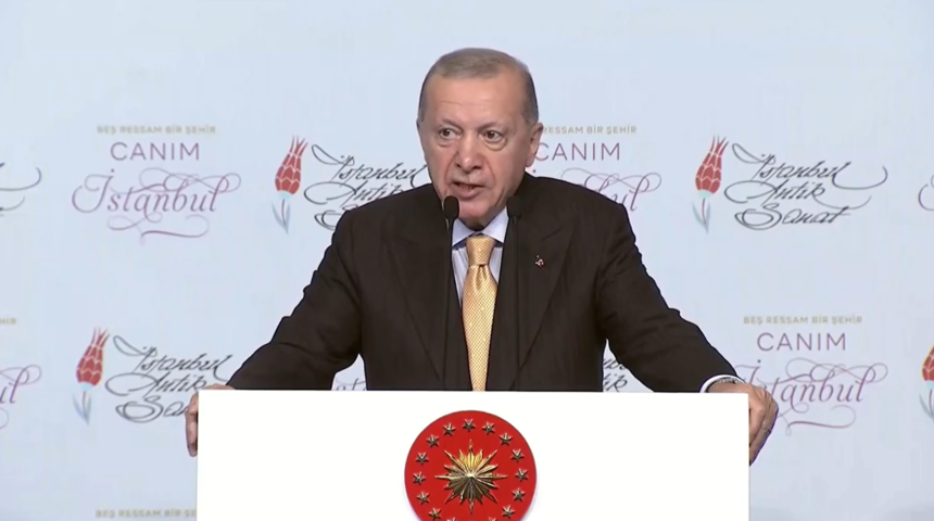 Cumhurbaşkanı Erdoğan'dan 'İstanbul' mesajı: "Mücadeleyi burada öğrendik, sevdamız bitmeyecek"