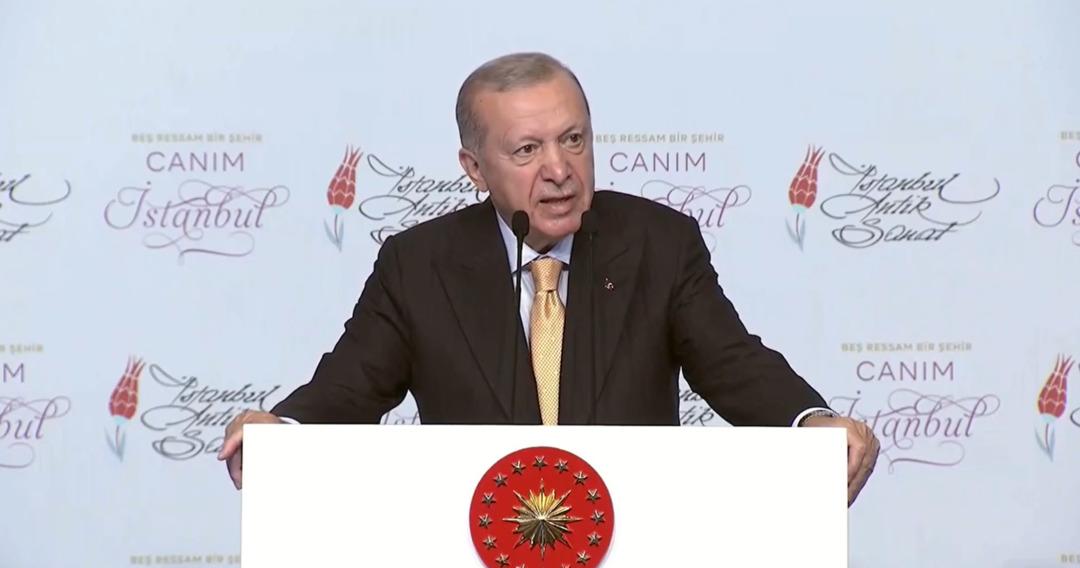 Cumhurbaşkanı Erdoğan dan İstanbul mesajı: "Mücadeleyi burada öğrendik, sevdamız bitmeyecek" 1