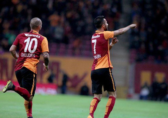 Galatasaray-Antalyaspor maçından kareler