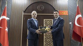 Ulaştırma ve Altyapı Bakanı Uraloğlu, Tunceli Valiliğini ziyaret etti