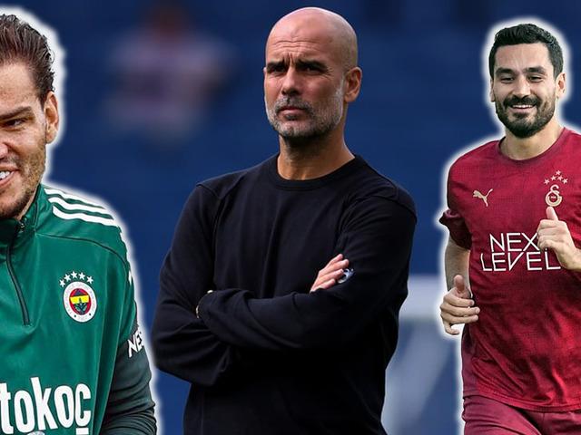 Pep Guardiola'dan Galatasaray ve Fenerbahçe'nin yeni transferleri İlkay Gündoğan ve Ederson için övgü dolu sözler!