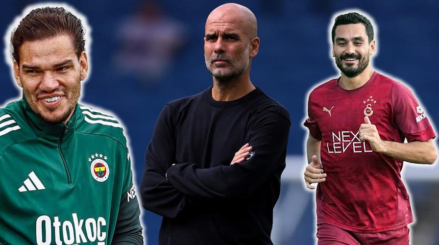 Pep Guardiola'dan Galatasaray ve Fenerbahçe'nin yeni transferleri İlkay Gündoğan ve Ederson için övgü dolu sözler!