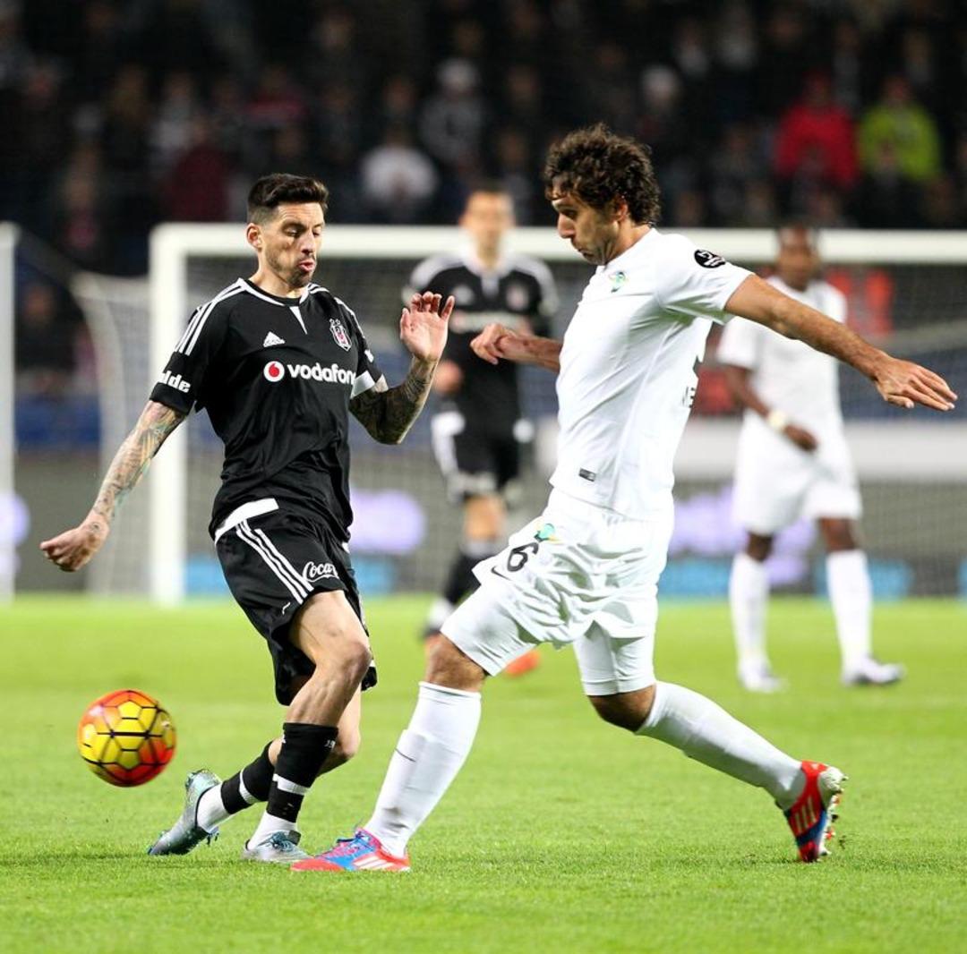 Beşiktaş - Akhisar Belediyespor ma&ccedil;ından kareler 2015-2016