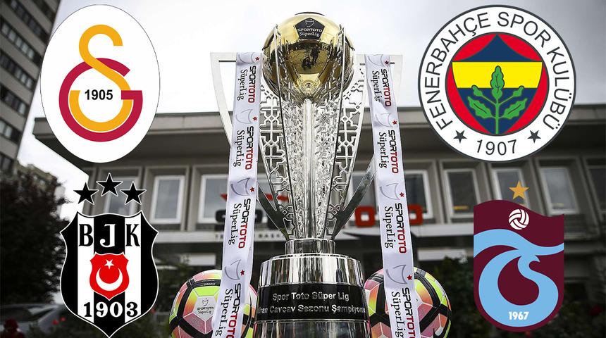 Süper Lig'de Galatasaray-Beşiktaş ve Fenerbahçe-Galatasaray derbilerinin tarihleri belli oldu! 