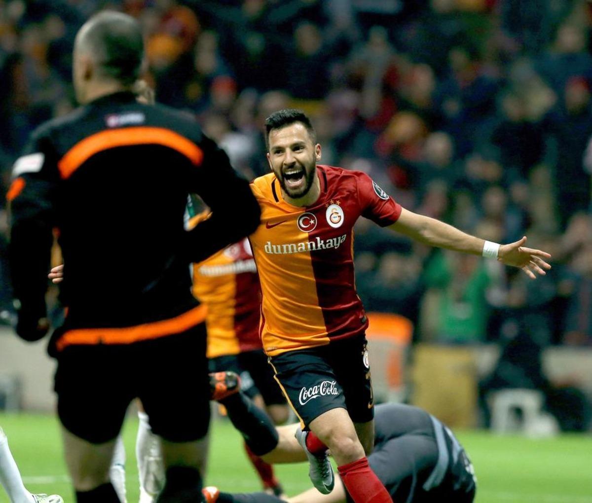 Galatasaray - Bursaspor ma&ccedil;ından kareler 2015-2016