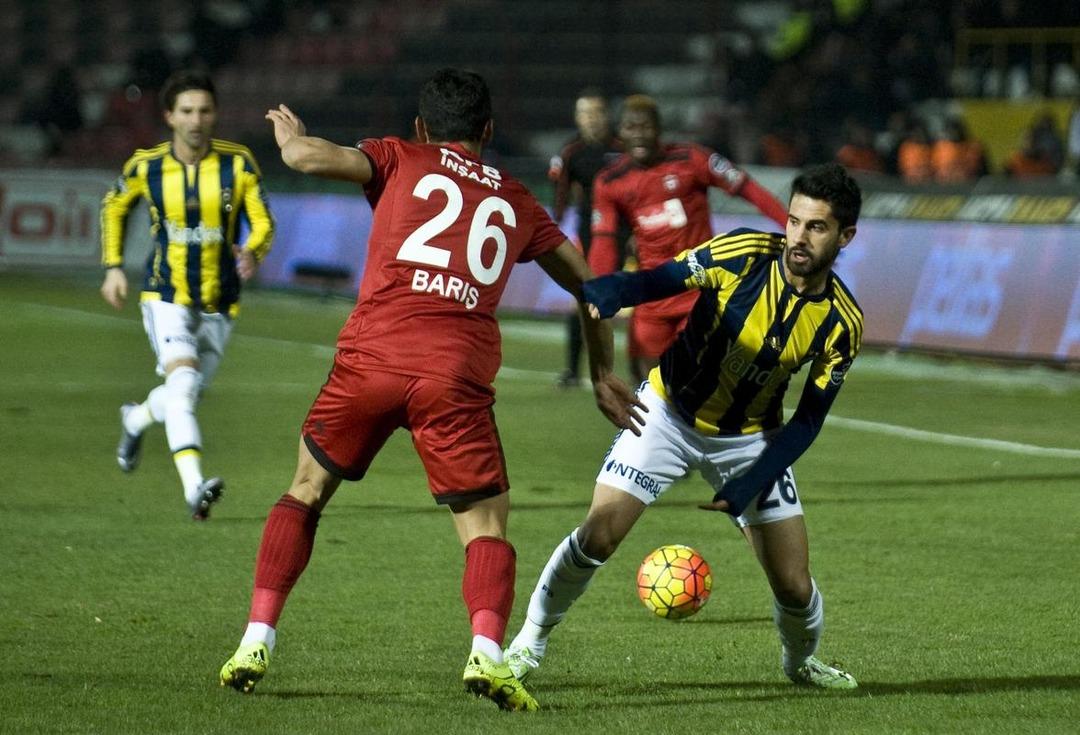 Gaziantepspor - Fenerbah&ccedil;e ma&ccedil;ından kareler 2015-2016