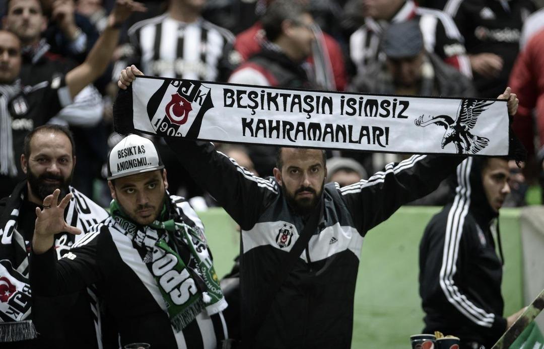 Sporting Lizbon - Beşiktaş ma&ccedil;ından kareler