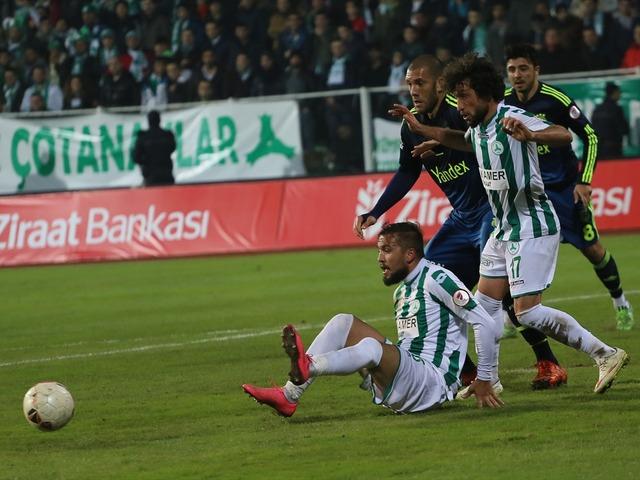 Giresunspor - Fenerbahçe maçından kareler