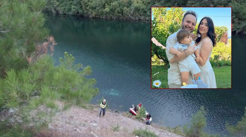 Samsun'da kahreden olay: Anne, baba ve 3 yaşındaki oğlu otomobil ile Kızılırmak'a uçtu!