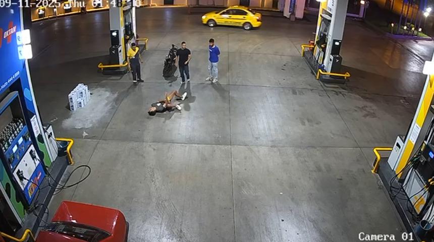 Tartıştığı kişiyi tek yumrukla hastanelik etti