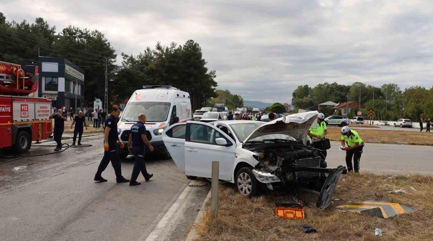 Samsun'da Zincirleme Trafik Kazası; 6 Yaralı