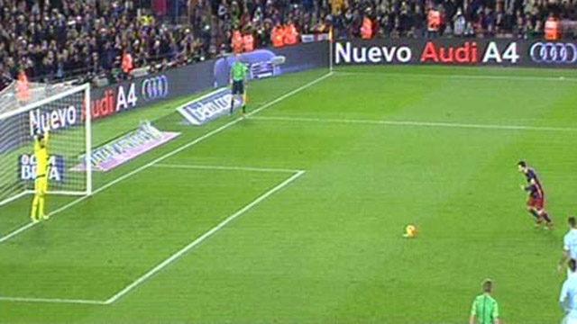 Nou Camp ta tarihi penaltı! 1