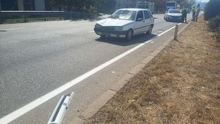 Yolun karşısına geçerken otomobilin çarptığı yaya öldü