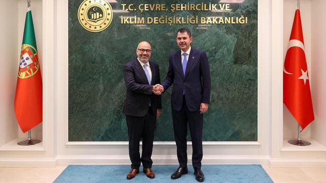 Bakan Kurum, Portekizli Bakan ile görüştü: Deprem bölgesindeki çalışmaları inceledi
